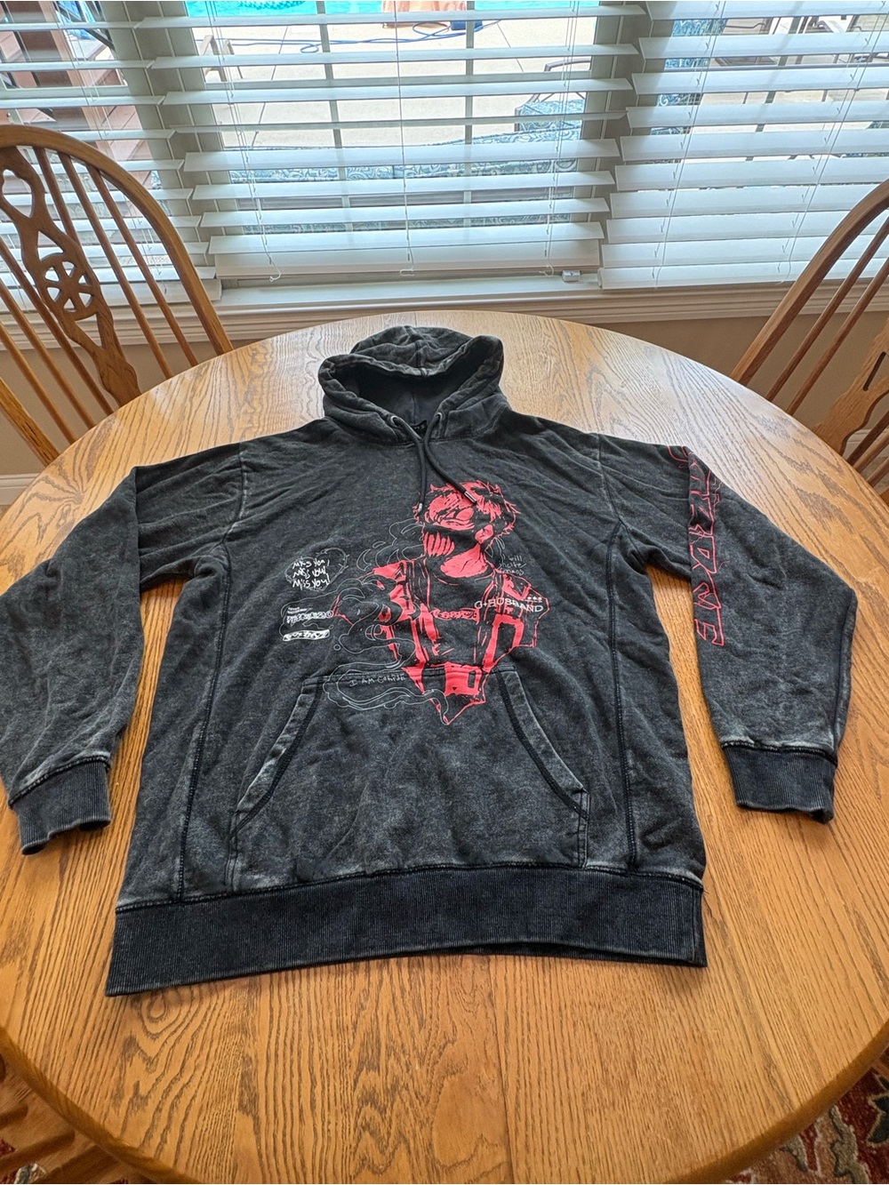 Official Corpse Husband “Miss You!” Hoodie Size Large Men’s L Grunge Skater